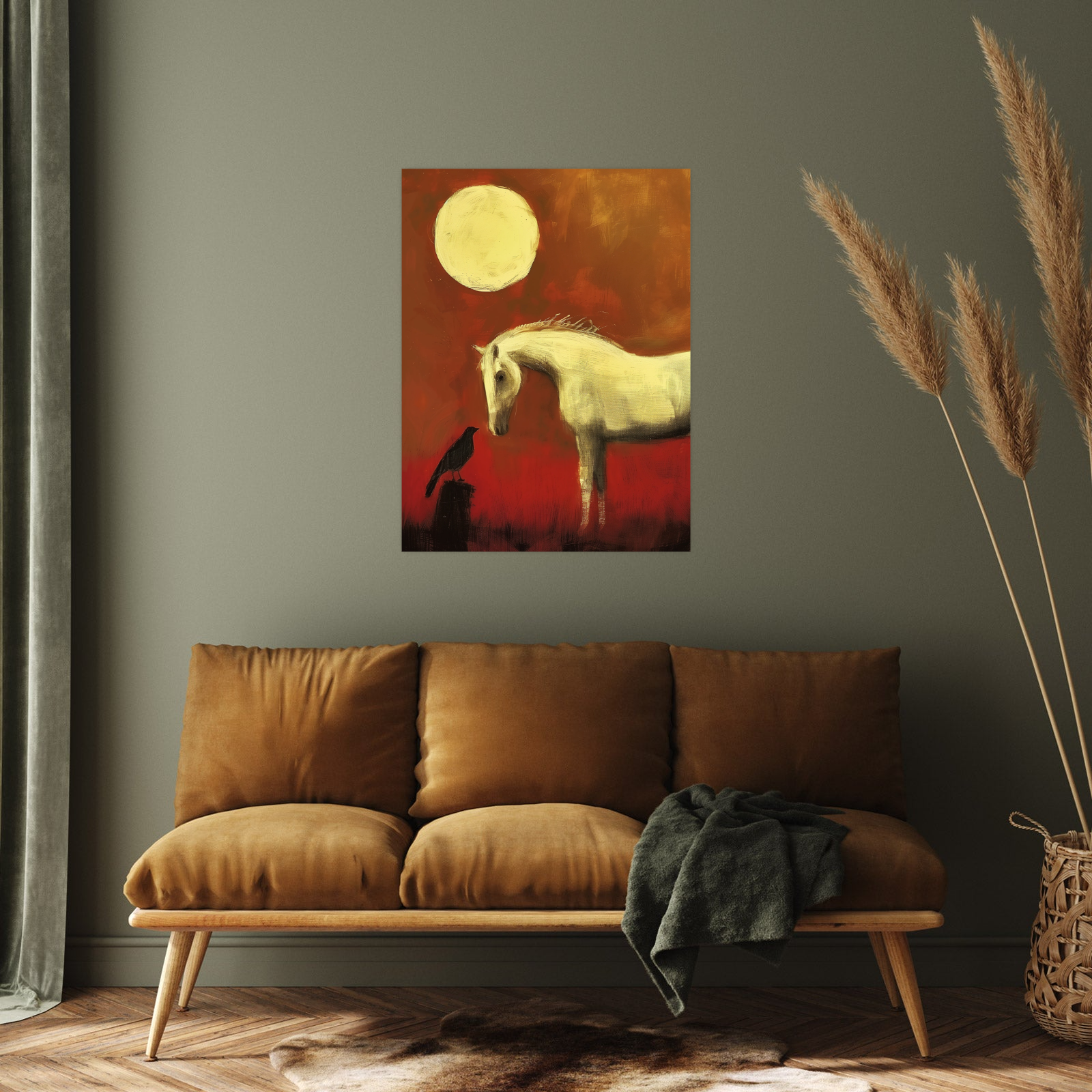 Umetnička slika Prolećna idila na platnu - NS Canvas Shop