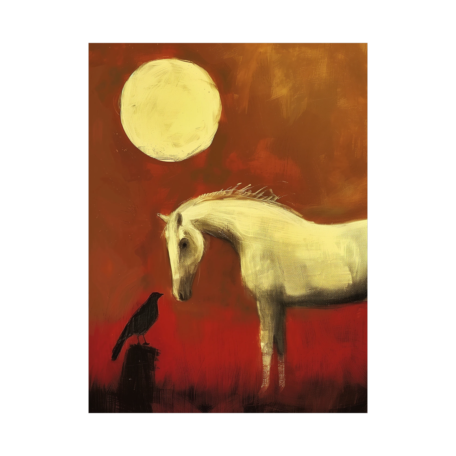 Umetnička slika Prolećna idila na platnu - NS Canvas Shop
