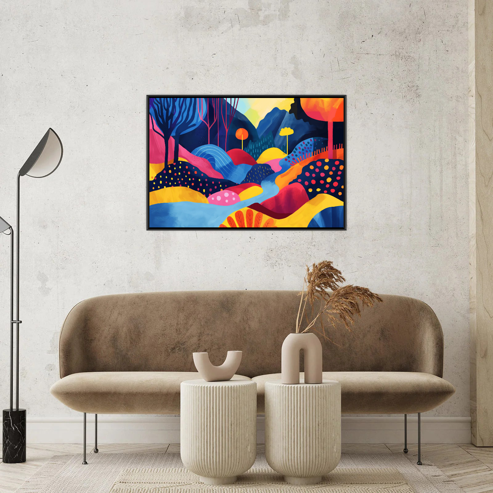 Umetnička slika Rapsodija na platnu - NS Canvas Shop