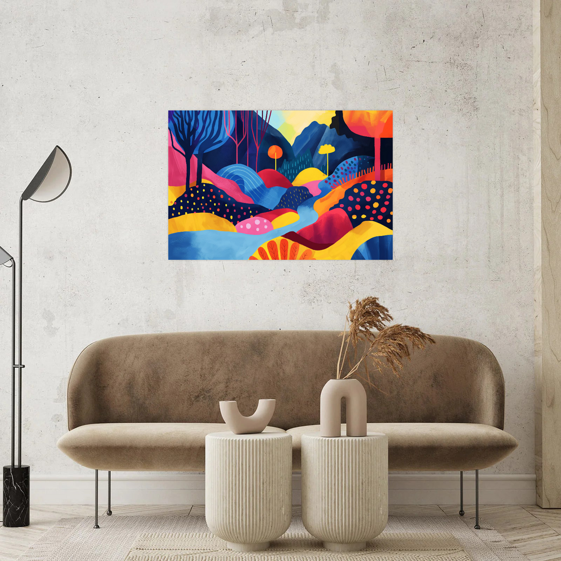 Umetnička slika Rapsodija na platnu - NS Canvas Shop