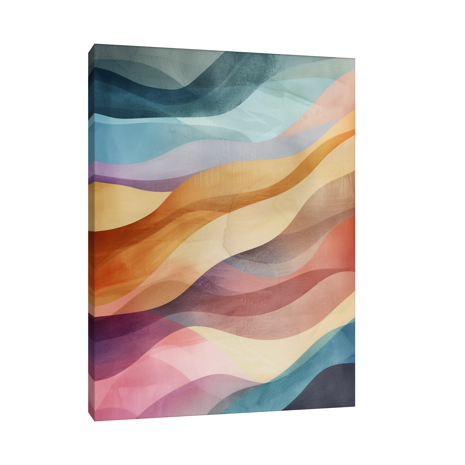 Umetnička slika Rapsodija Boja na platnu - NS Canvas Shop