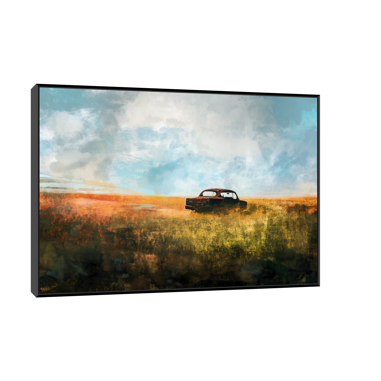 Umetnička slika Ravnica na platnu - NS Canvas Shop