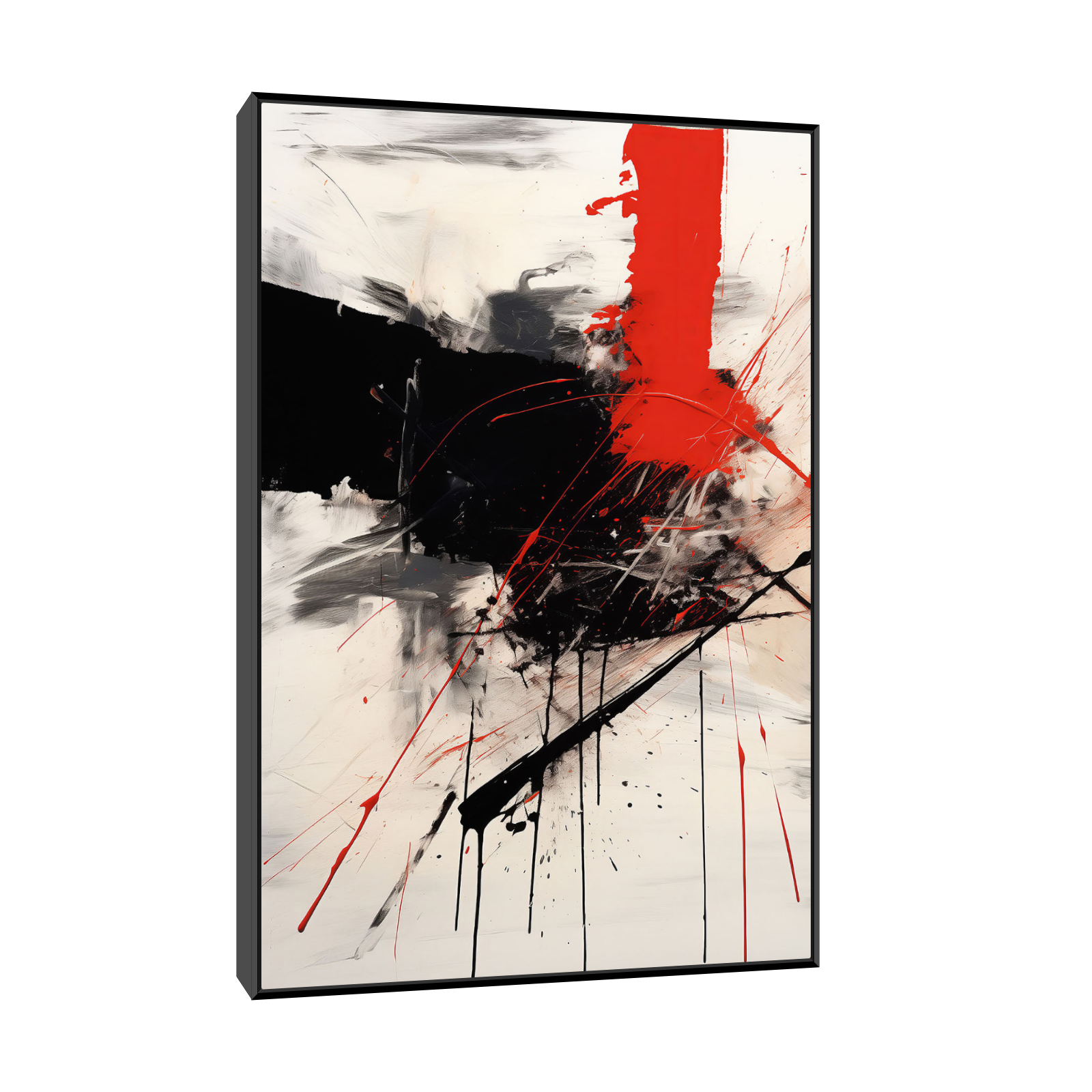 Umetnička slika Red passion na platnu - NS Canvas Shop