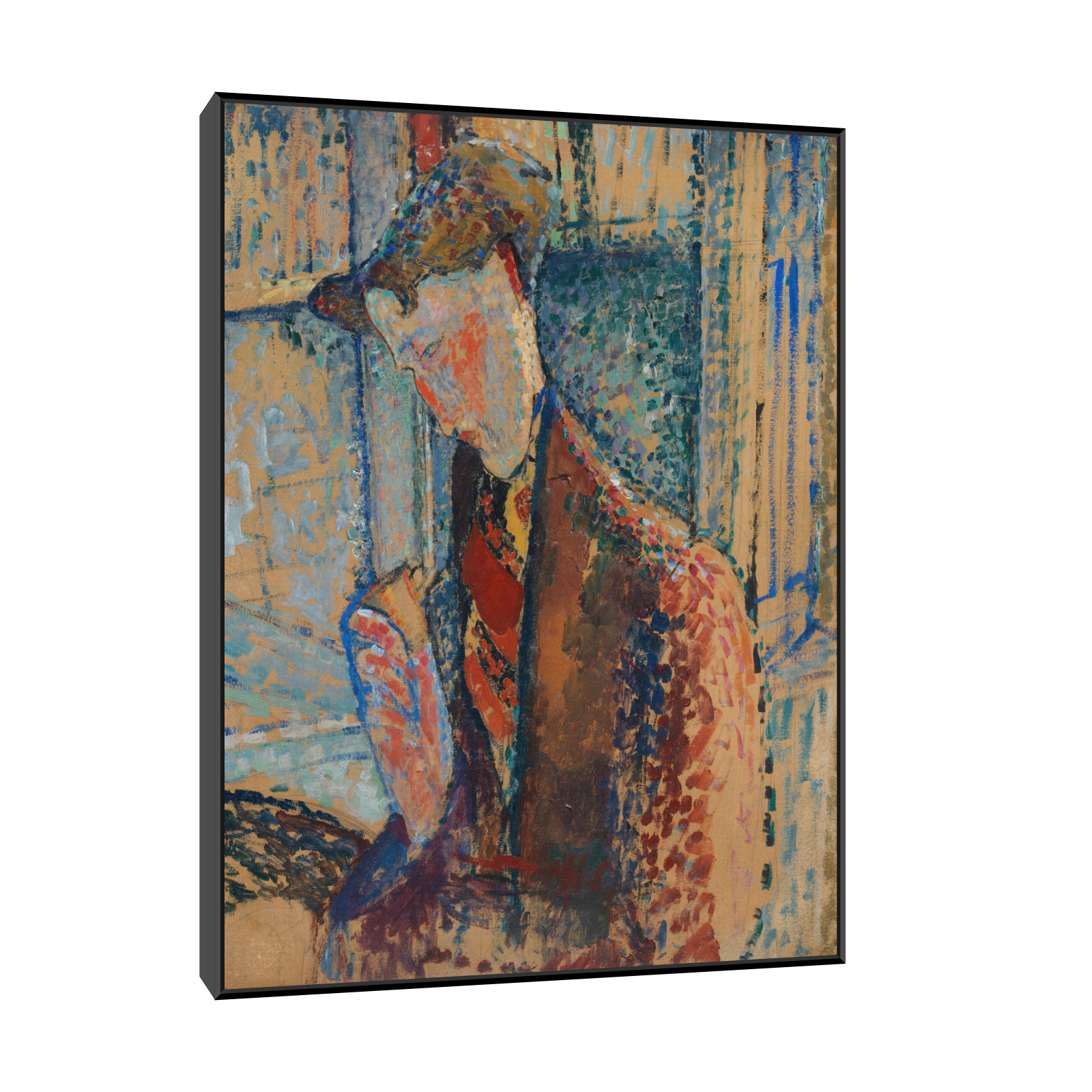 Umetnička slika Reverie, Amedeo Modigliani na platnu - NS Canvas Shop