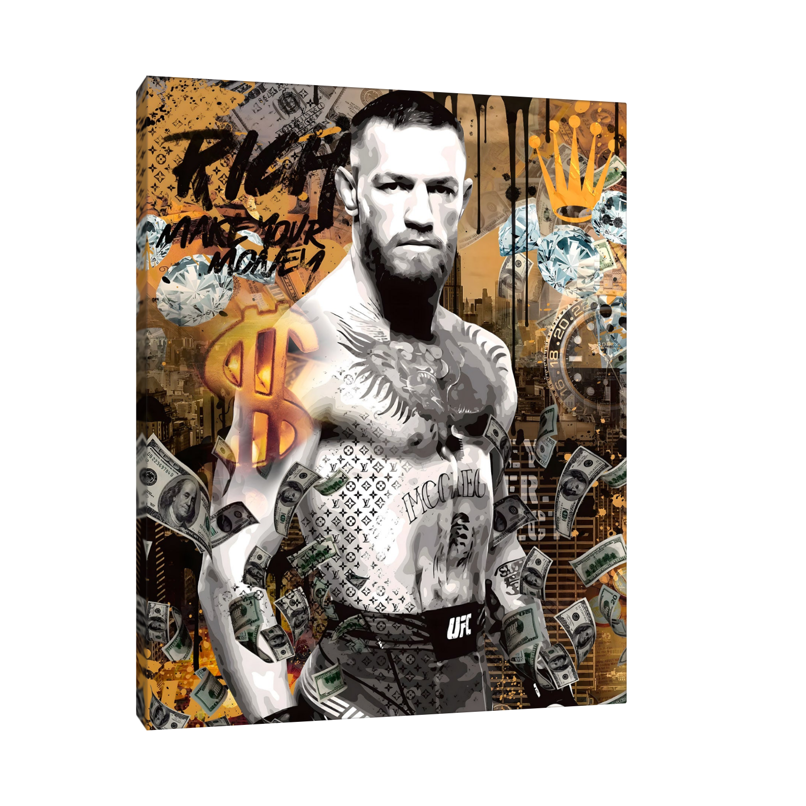 Rich Fighter – Pop Art Motivacija i Luksuz