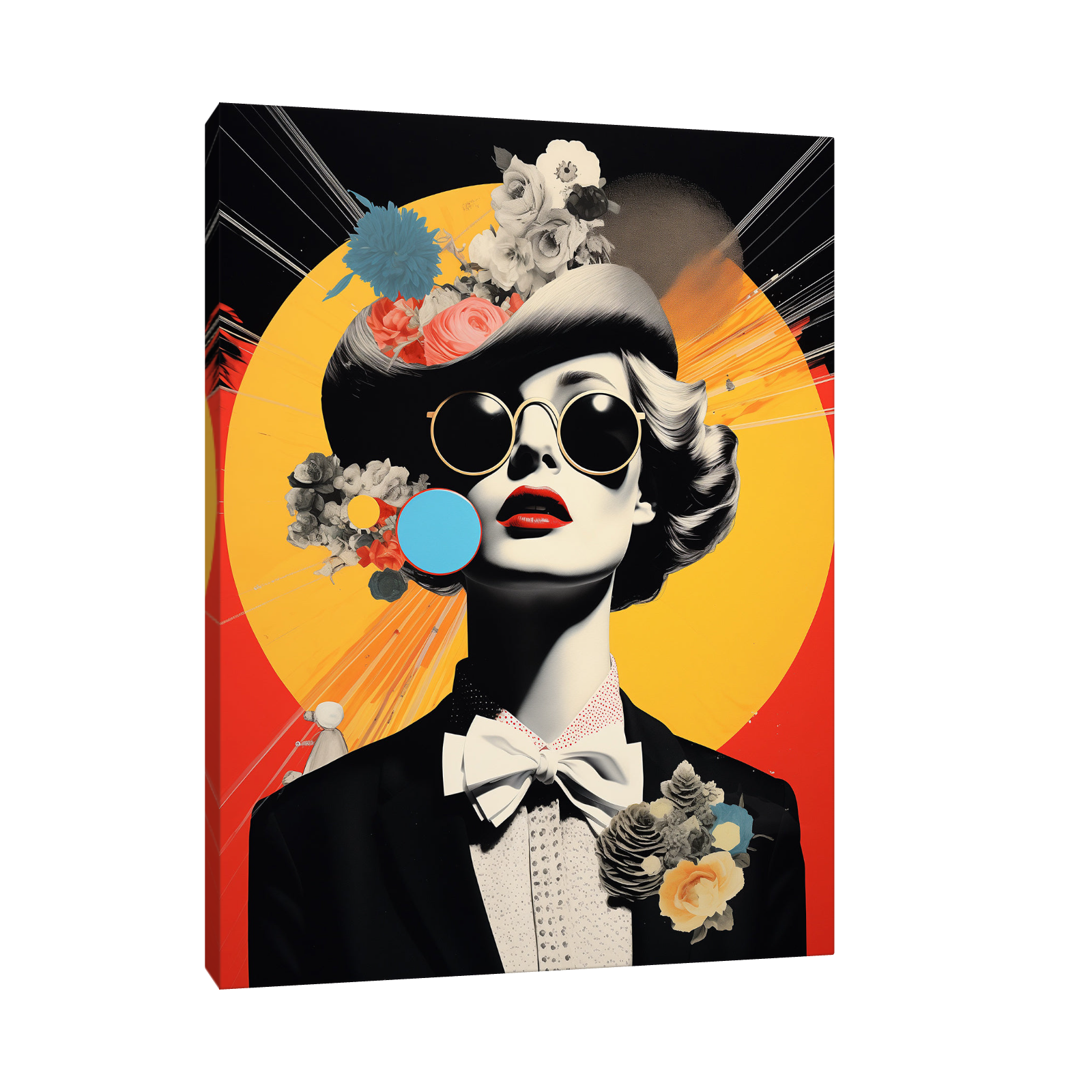 Umetnička slika Right at you II na platnu - NS Canvas Shop