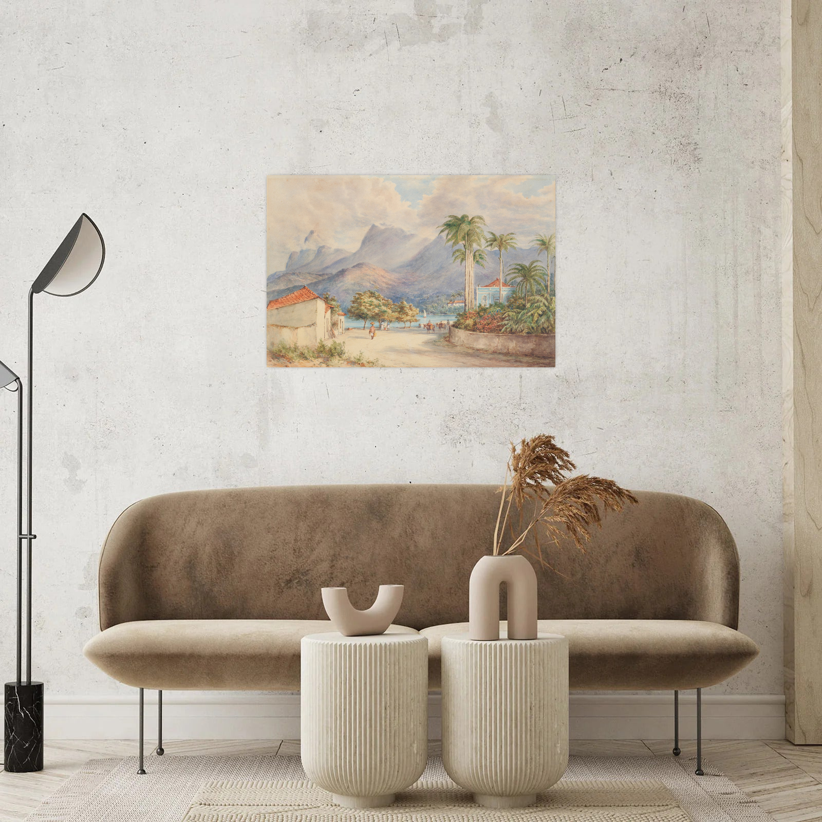 Umetnička slika Rio de Janeiro, Charles Decimus Barraud na platnu - NS Canvas Shop