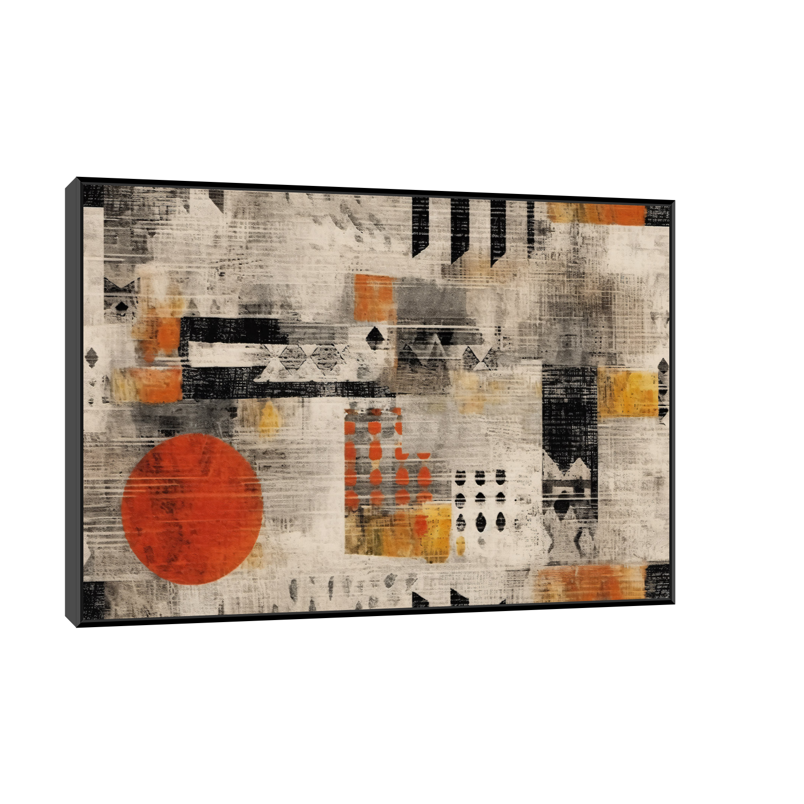 Umetnička slika Ritam grada na platnu - NS Canvas Shop