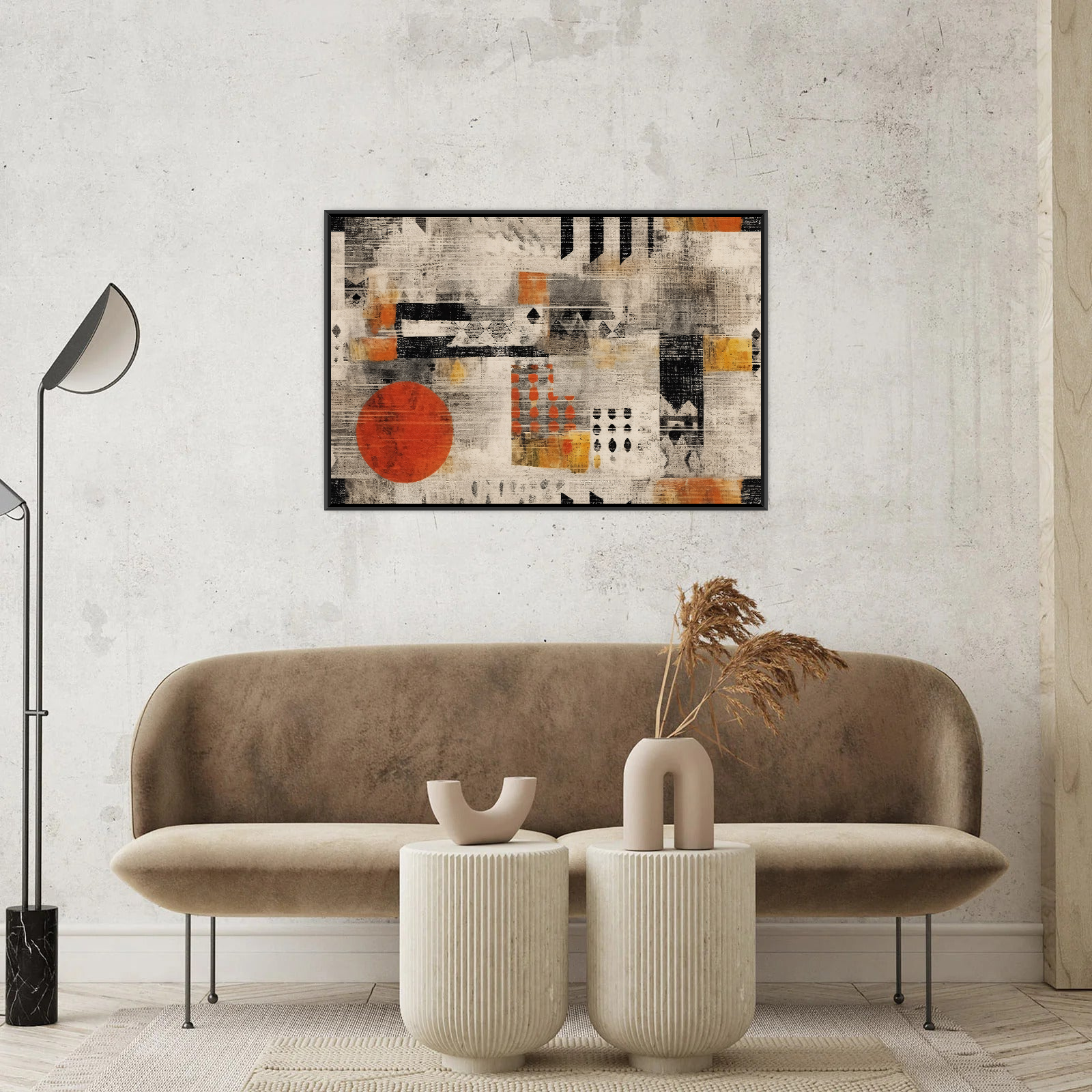 Umetnička slika Ritam grada na platnu - NS Canvas Shop