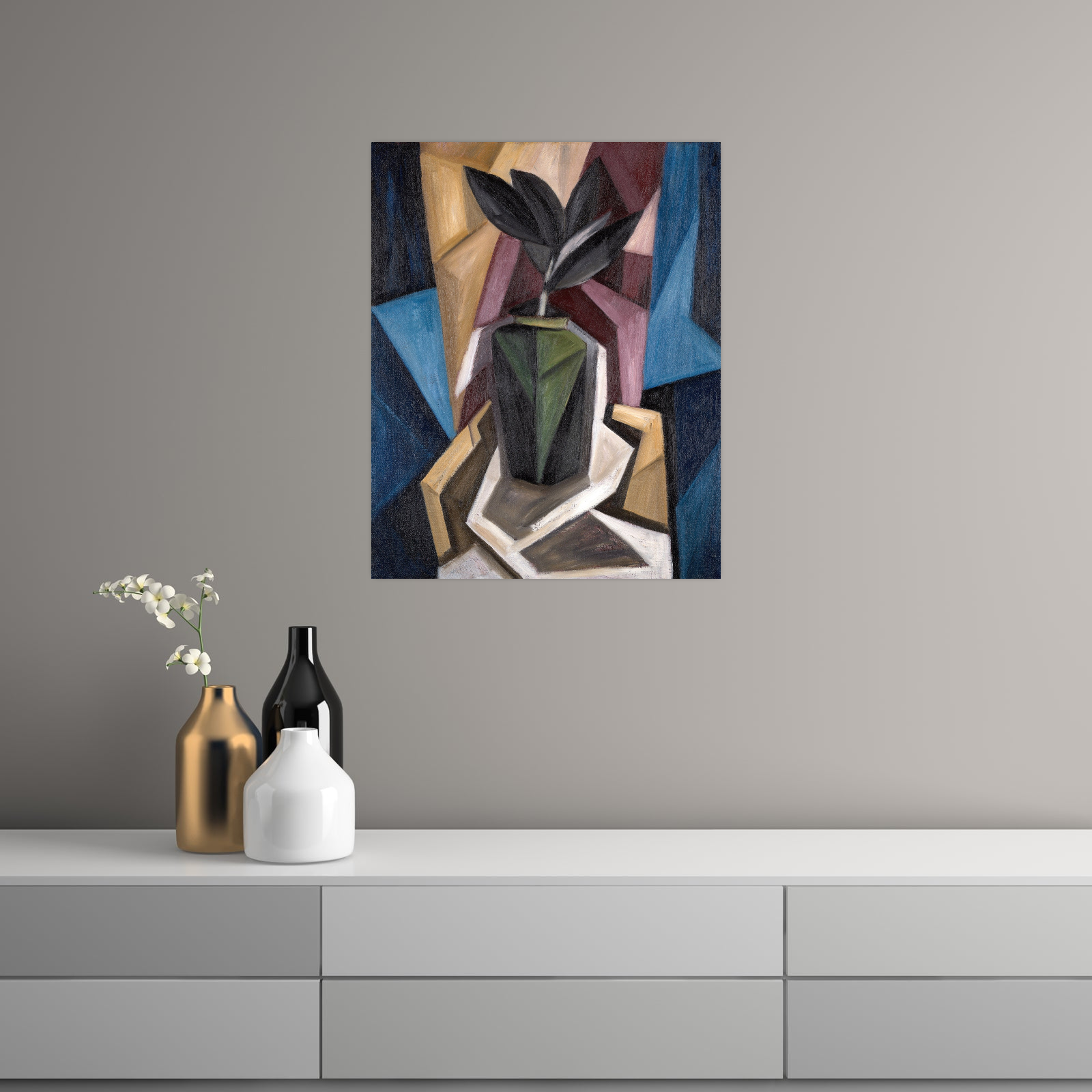 Umetnička slika Rubber Plant, Marsden Hartley na platnu - NS Canvas Shop