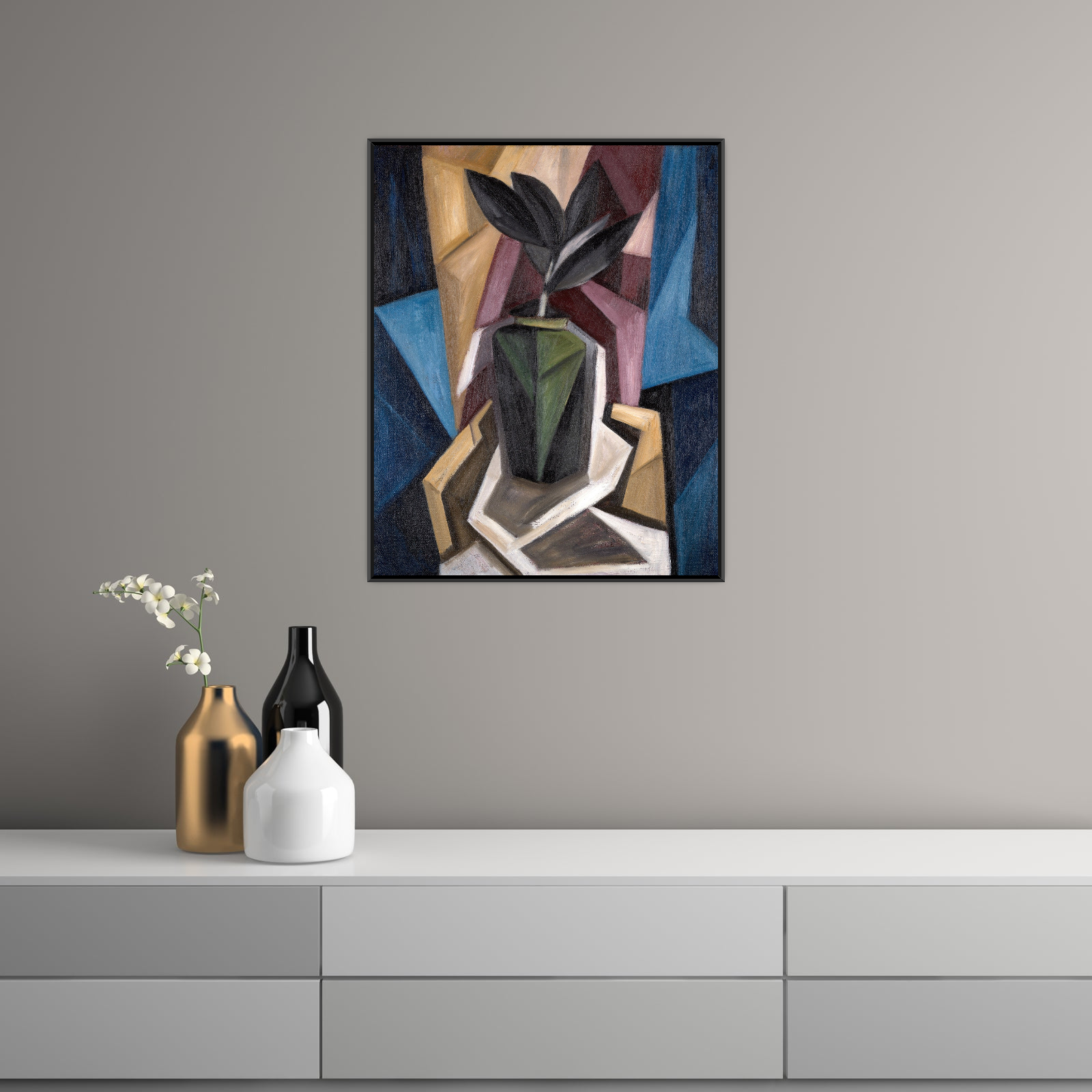 Umetnička slika Rubber Plant, Marsden Hartley na platnu - NS Canvas Shop