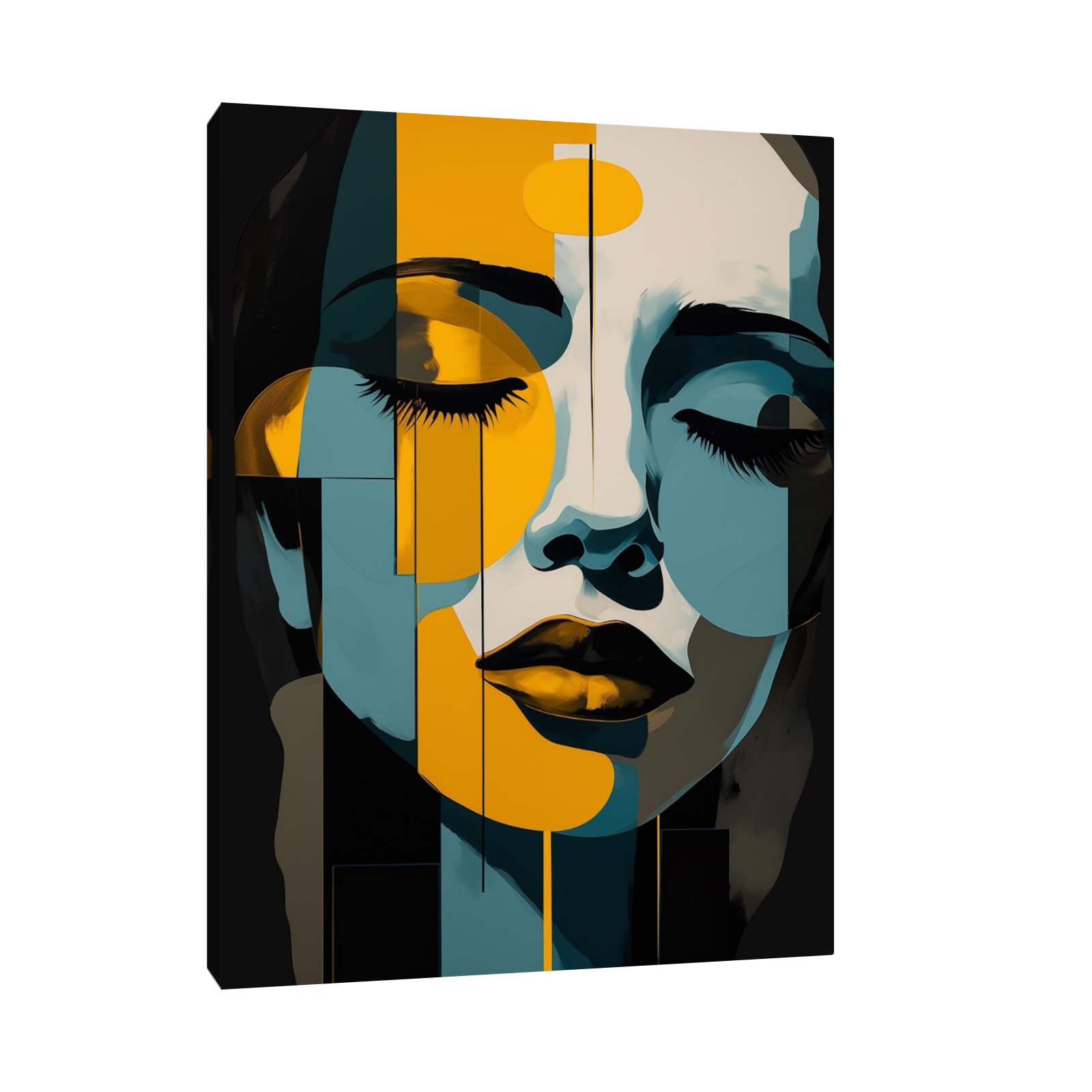 Umetnička slika Sanjivi pogled na platnu - NS Canvas Shop