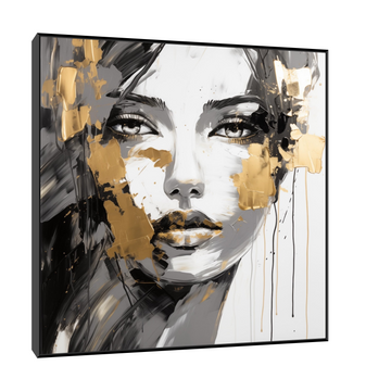 Umetnička slika Sanjivi pogled na platnu - NS Canvas Shop