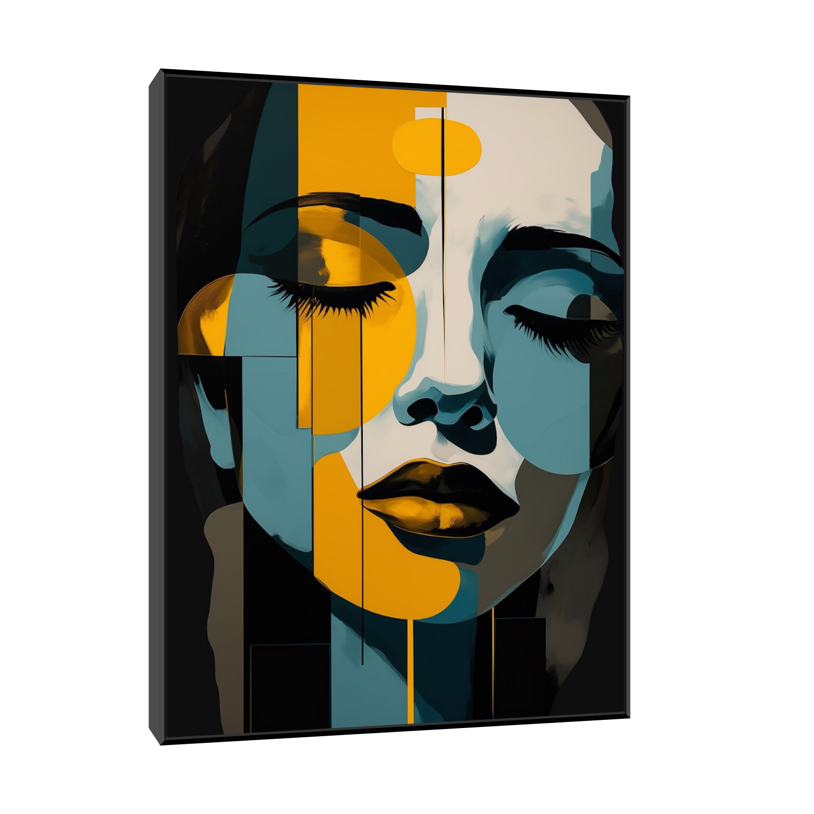 Umetnička slika Sanjivi pogled na platnu - NS Canvas Shop