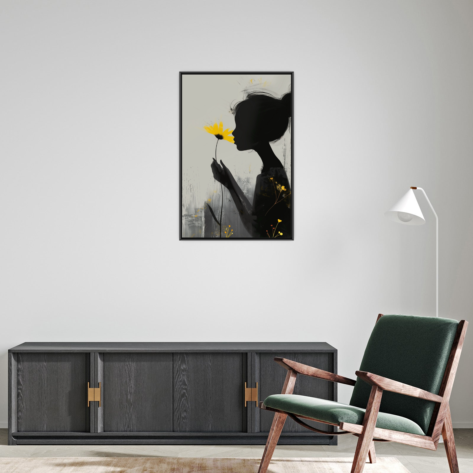 Umetnička slika Siluete snova na platnu - NS Canvas Shop