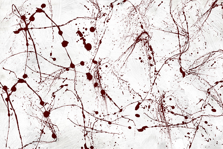 Umetnička slika Splash dark red na platnu - NS Canvas Shop