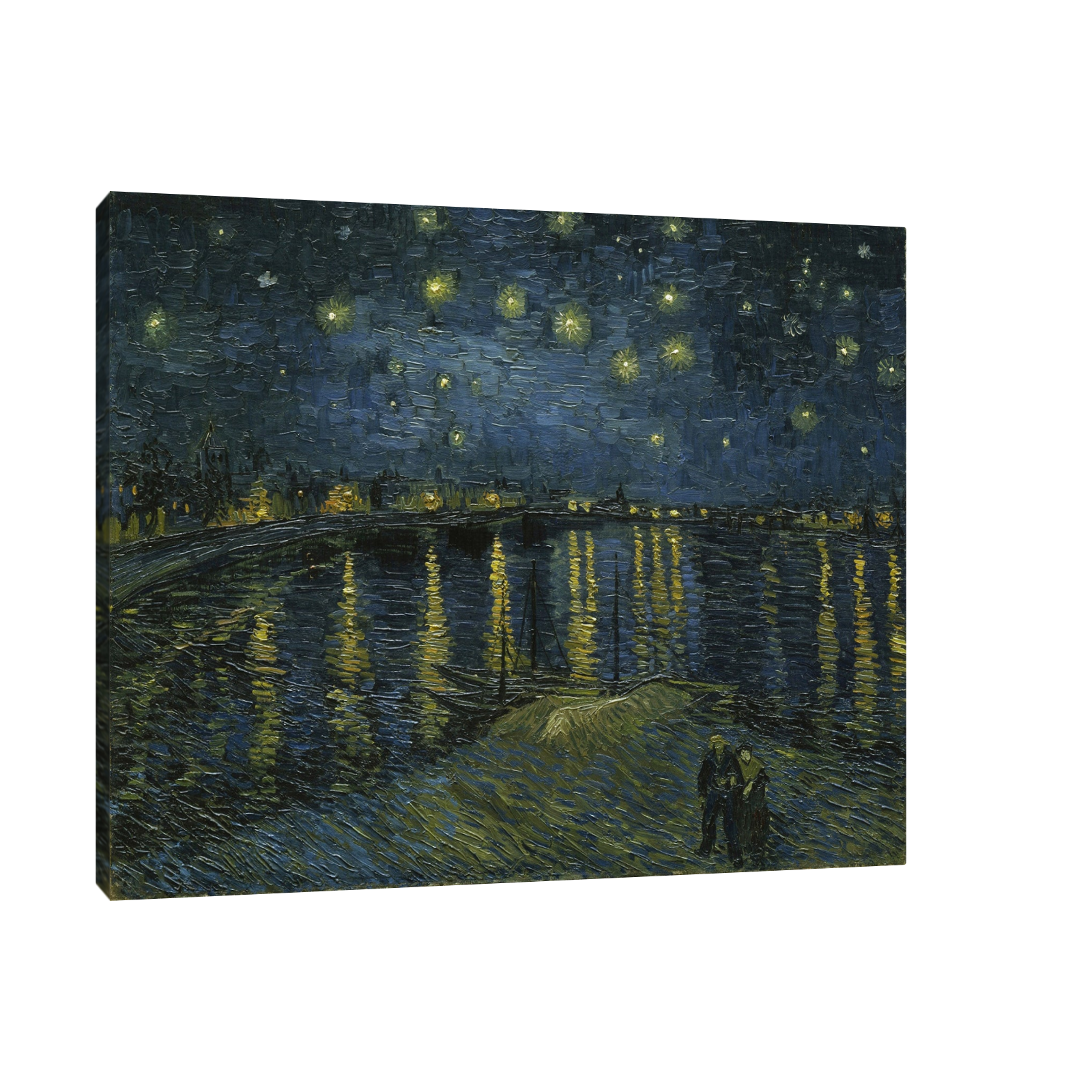 Umetnička slika Starry Night, Vincent van Gogh na platnu - NS Canvas Shop