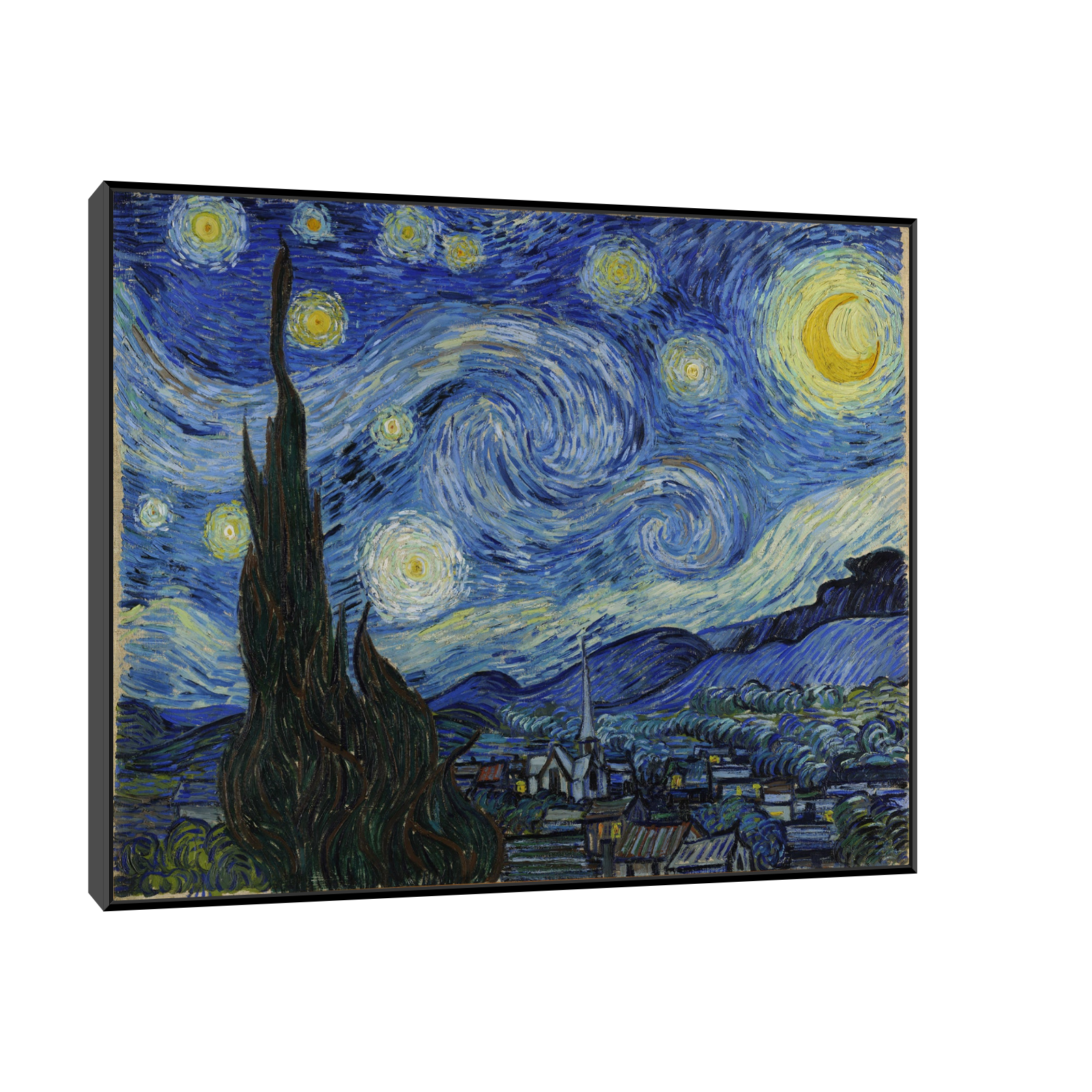 Umetnička slika Starry Night, Vincent van Gogh na platnu - NS Canvas Shop