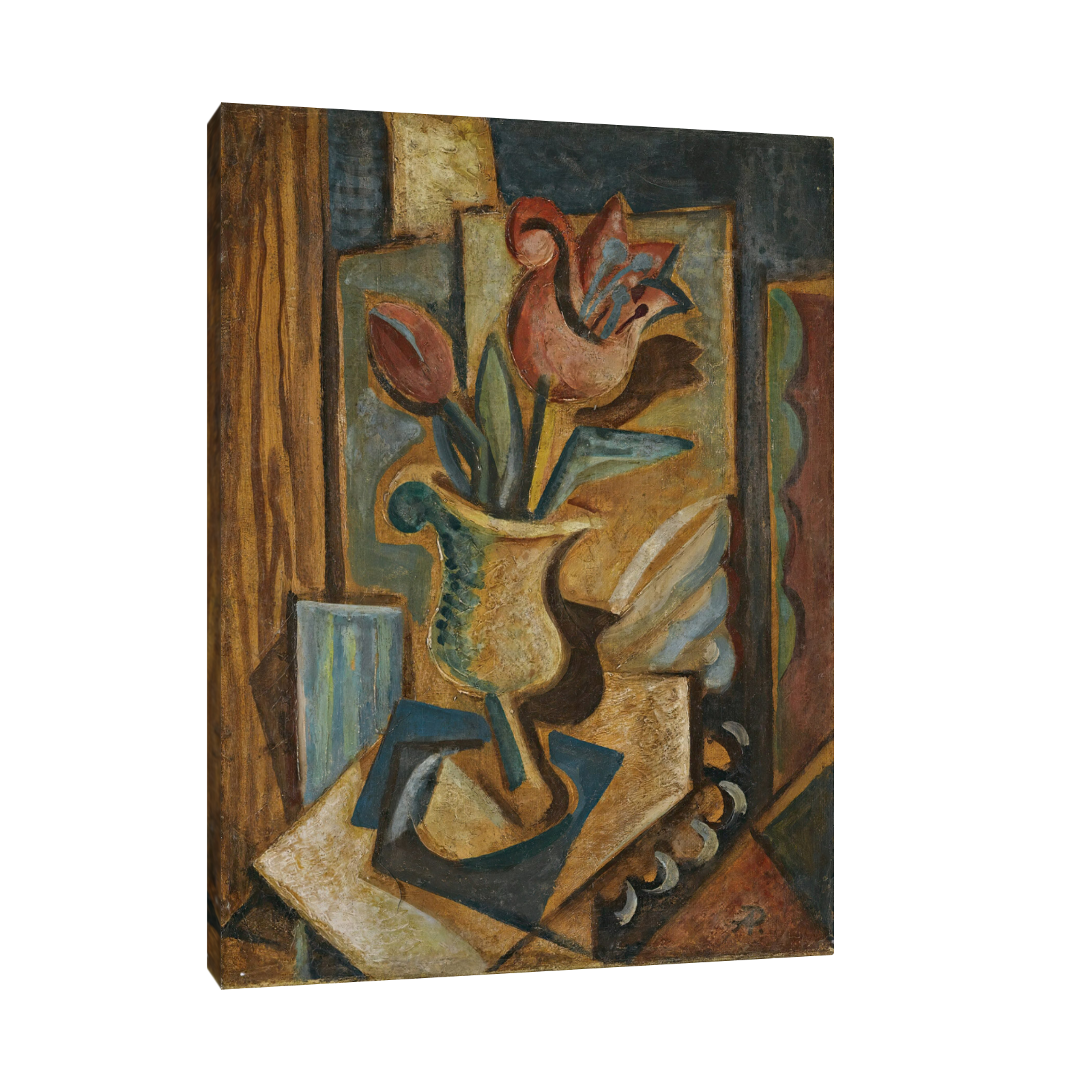 Umetnička slika Still Life With Tulips, Antonin Procházka na platnu - NS Canvas Shop
