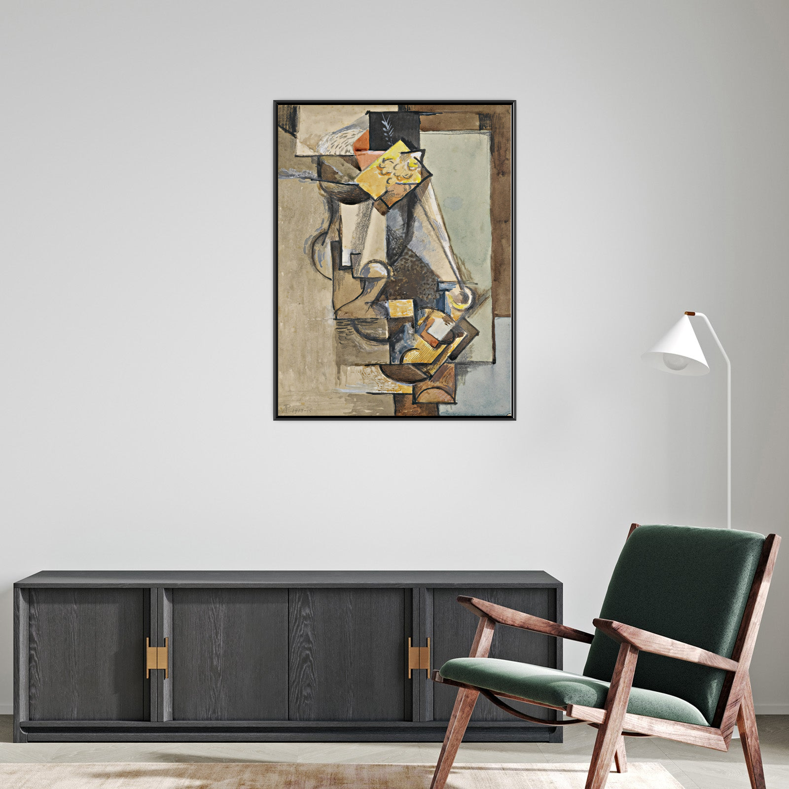 Umetnička slika Still life with vase and flower, Antonin Procházka na platnu - NS Canvas Shop