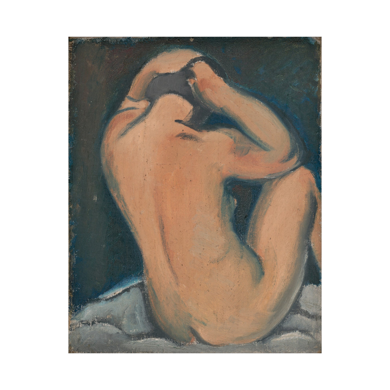 Umetnička slika Study of a Nude, Mikulas Galanda na platnu - NS Canvas Shop