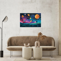 Umetnička slika Svemir II na platnu - NS Canvas Shop