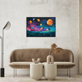 Umetnička slika Svemir II na platnu - NS Canvas Shop