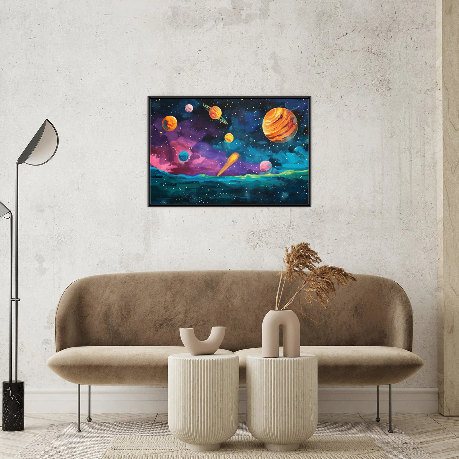 Umetnička slika Svemir II na platnu - NS Canvas Shop