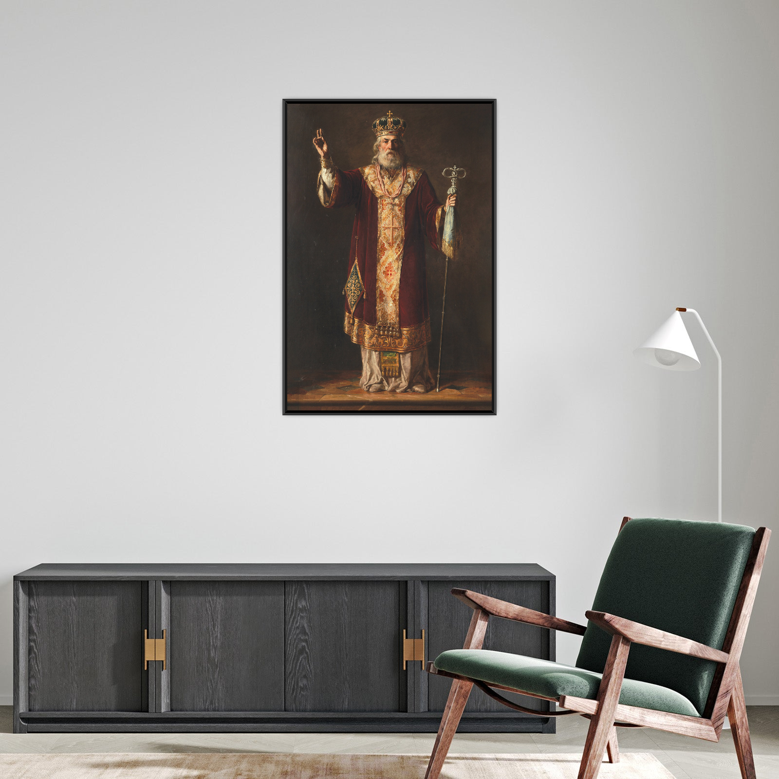 Umetnička slika Sveti Nikola, Uroš Predić na platnu - NS Canvas Shop