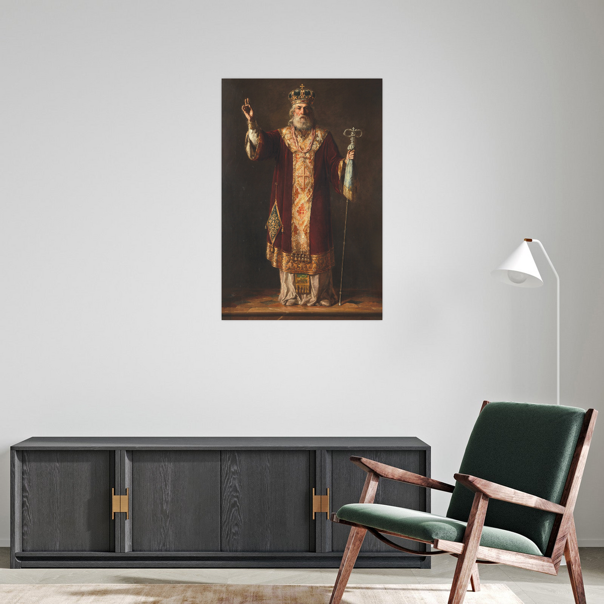 Umetnička slika Sveti Nikola, Uroš Predić na platnu - NS Canvas Shop