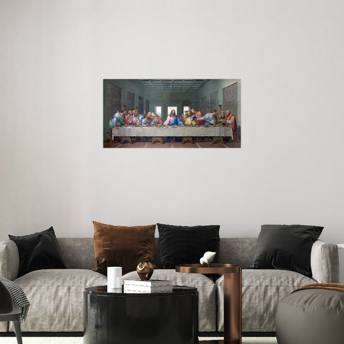 Umetnička slika Tajna večera, Leonardo da Vinci na platnu - NS Canvas Shop