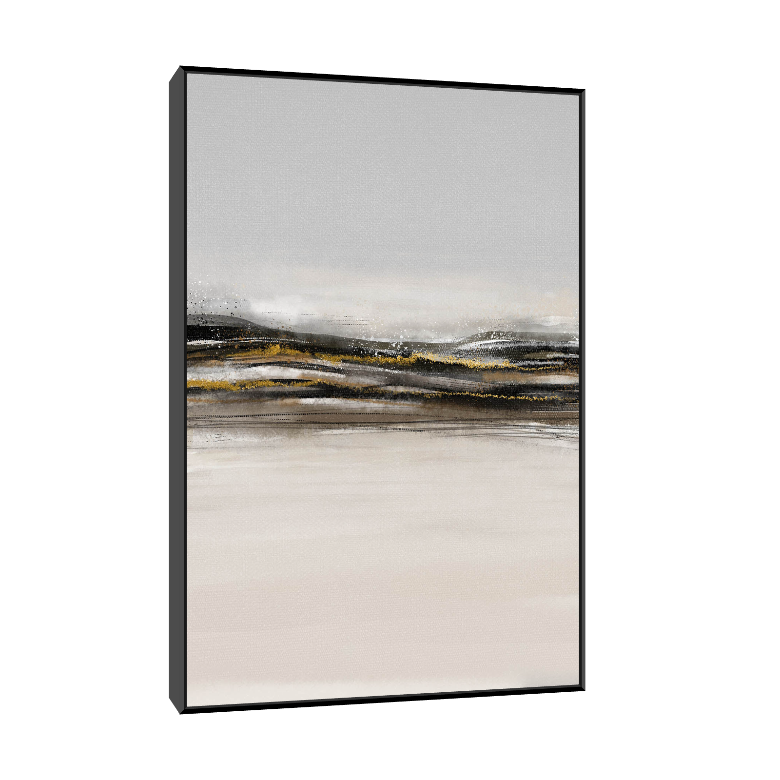 Umetnička slika Talasne vibracije na platnu - NS Canvas Shop