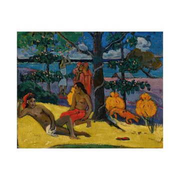Umetnička slika Te Arii Vahine – La Femme Aux Mangos (II), Paul Gauguin na platnu - NS Canvas Shop