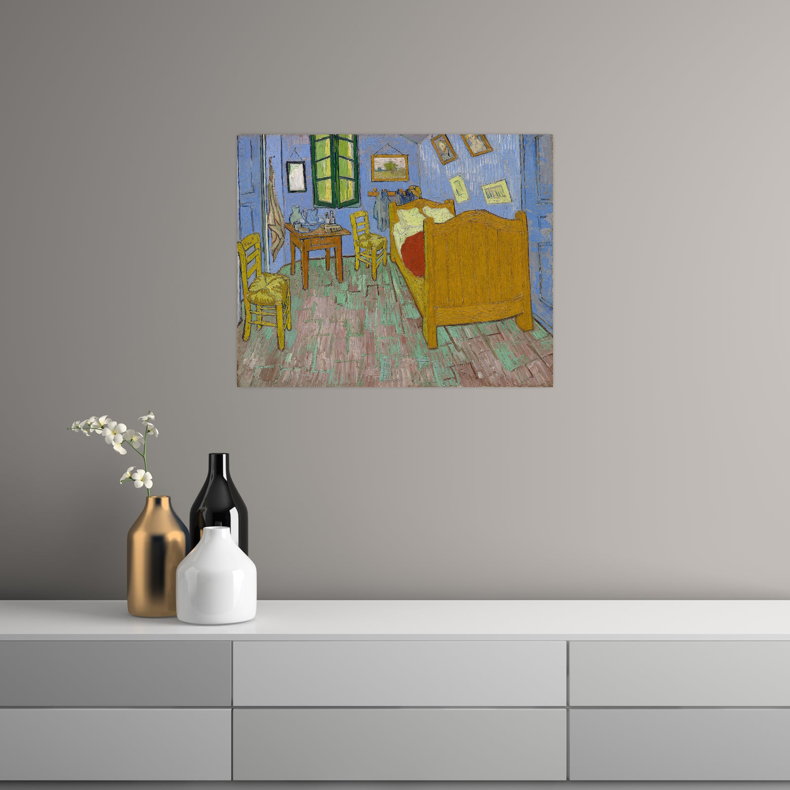 Umetnička slika The Bedroom, Vincent van Gogh na platnu - NS Canvas Shop