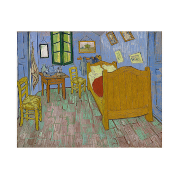 Umetnička slika The Bedroom, Vincent van Gogh na platnu - NS Canvas Shop