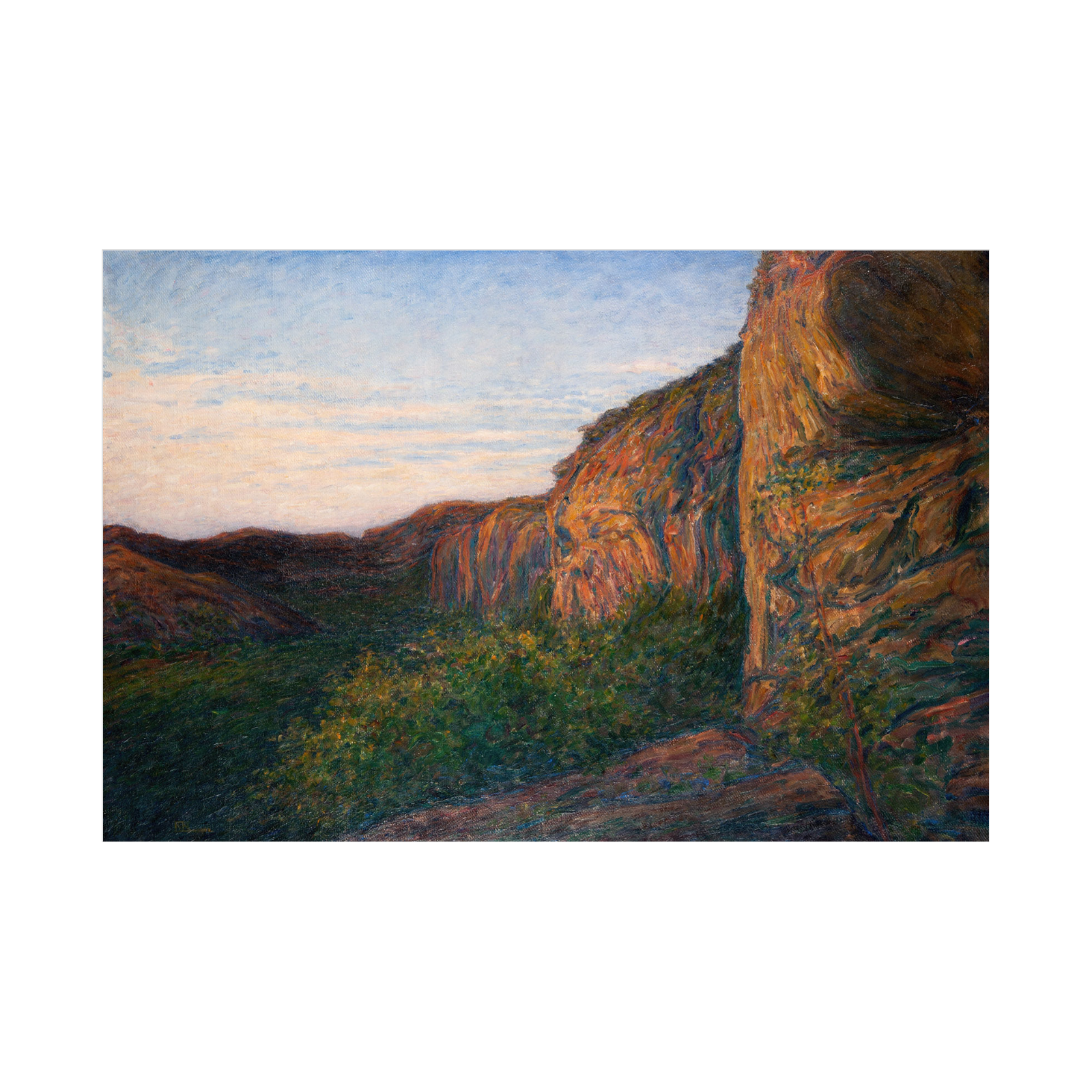Umetnička slika The Glen, Karl Nordström na platnu - NS Canvas Shop