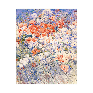 Umetnička slika The Island Garden, Childe Hassam na platnu - NS Canvas Shop