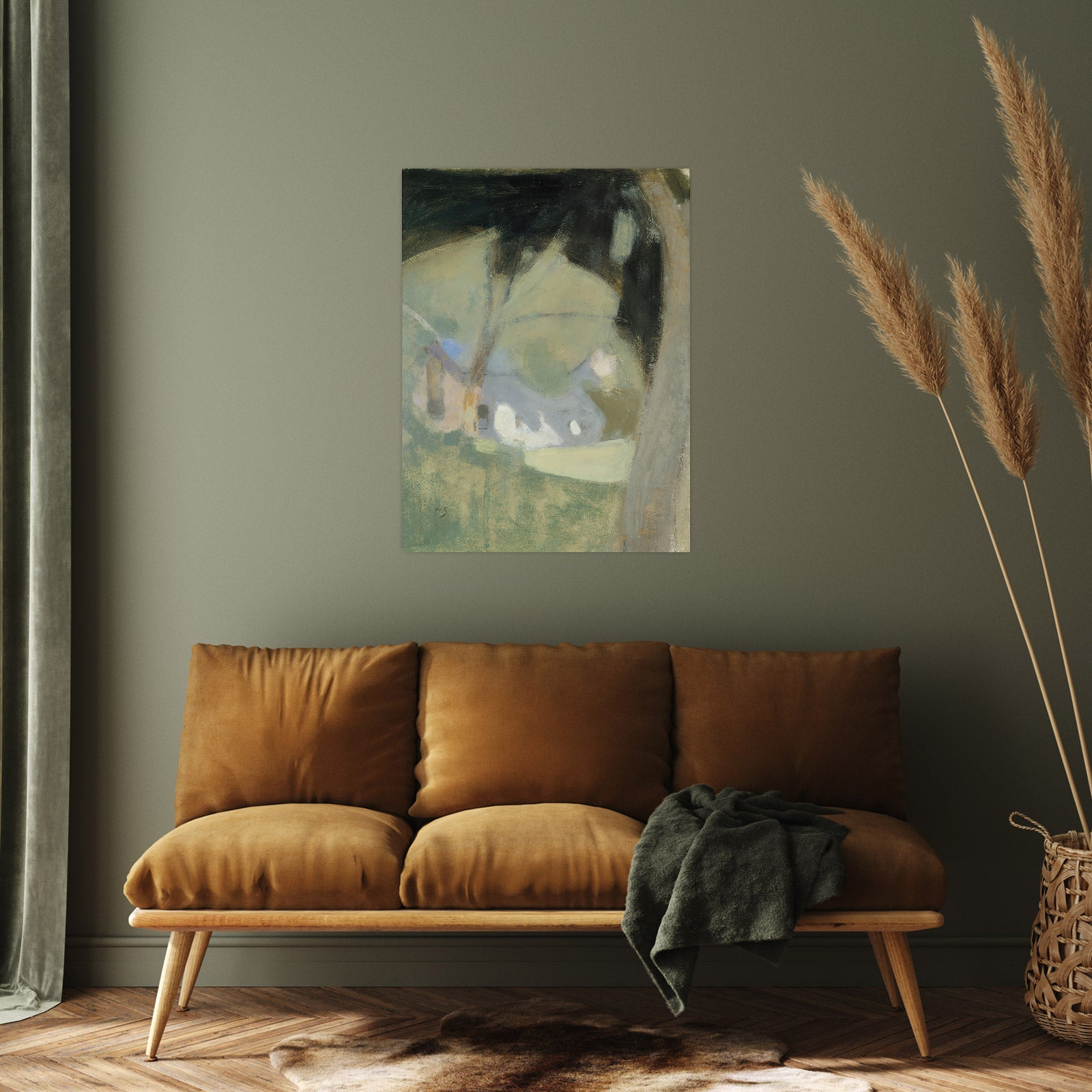 Umetnička slika The Old Brewery, Helene Schjerfbeck na platnu - NS Canvas Shop