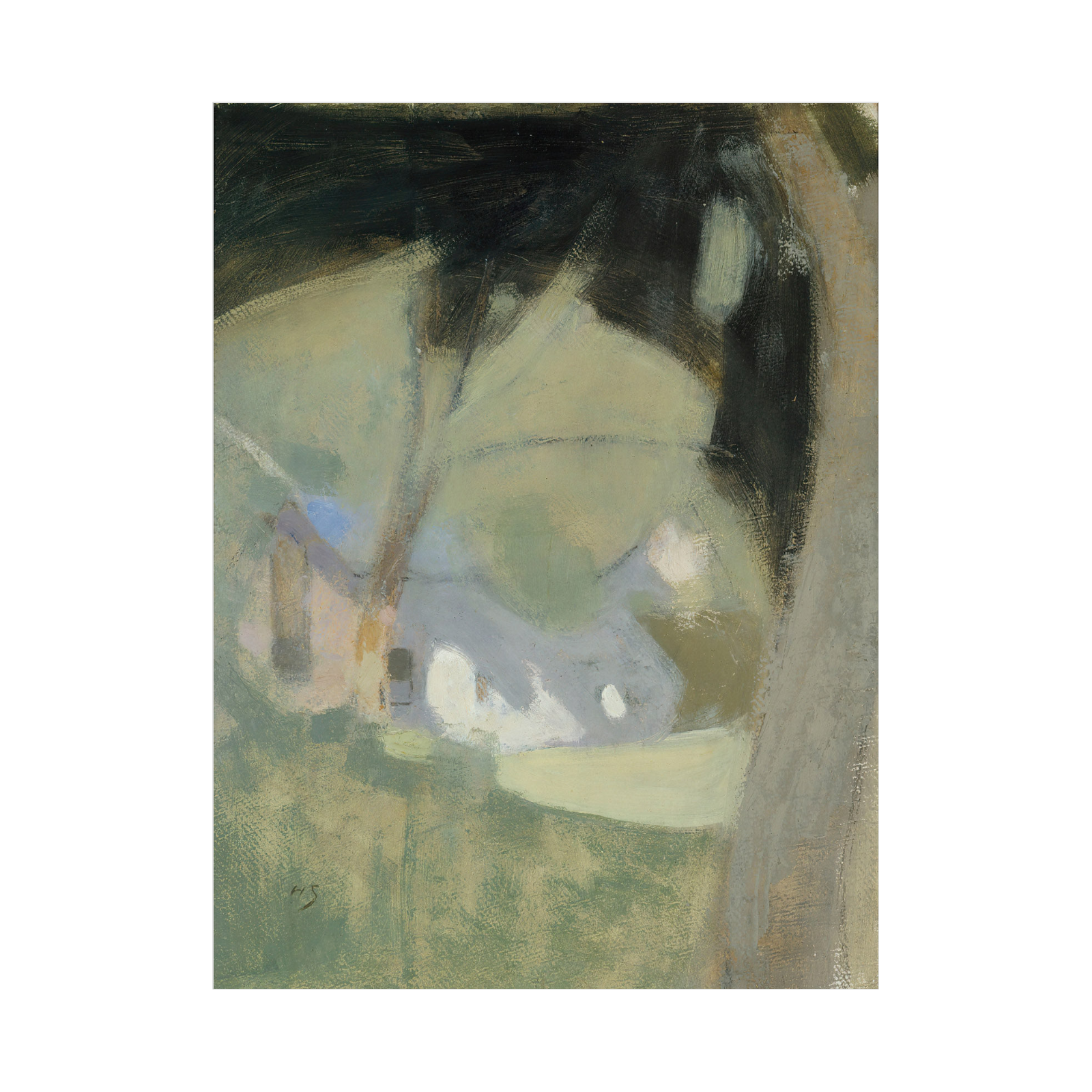 Umetnička slika The Old Brewery, Helene Schjerfbeck na platnu - NS Canvas Shop