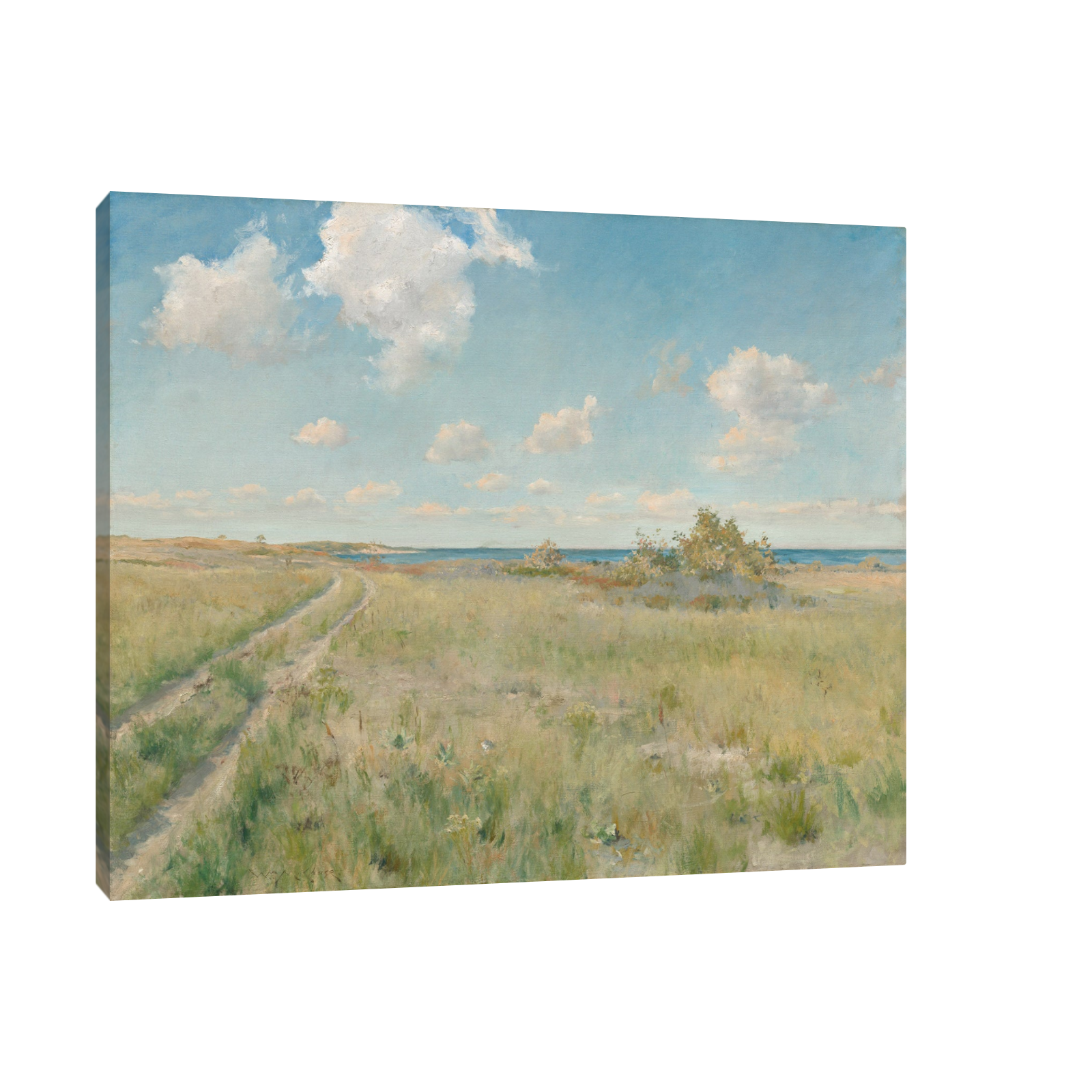 Umetnička slika The Old Road to the Sea, William Merritt Chase na platnu - NS Canvas Shop