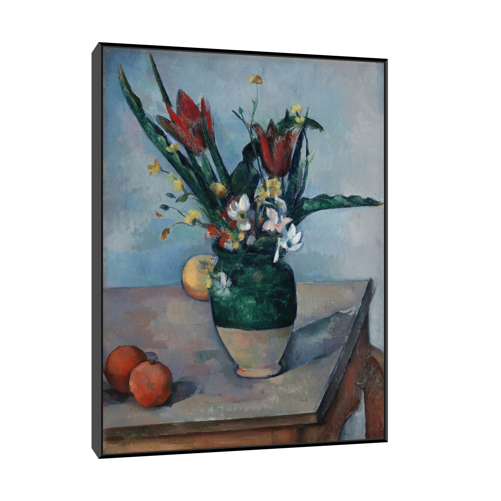 Umetnička slika The Vase of Tulips, Paul Cézanne na platnu - NS Canvas Shop