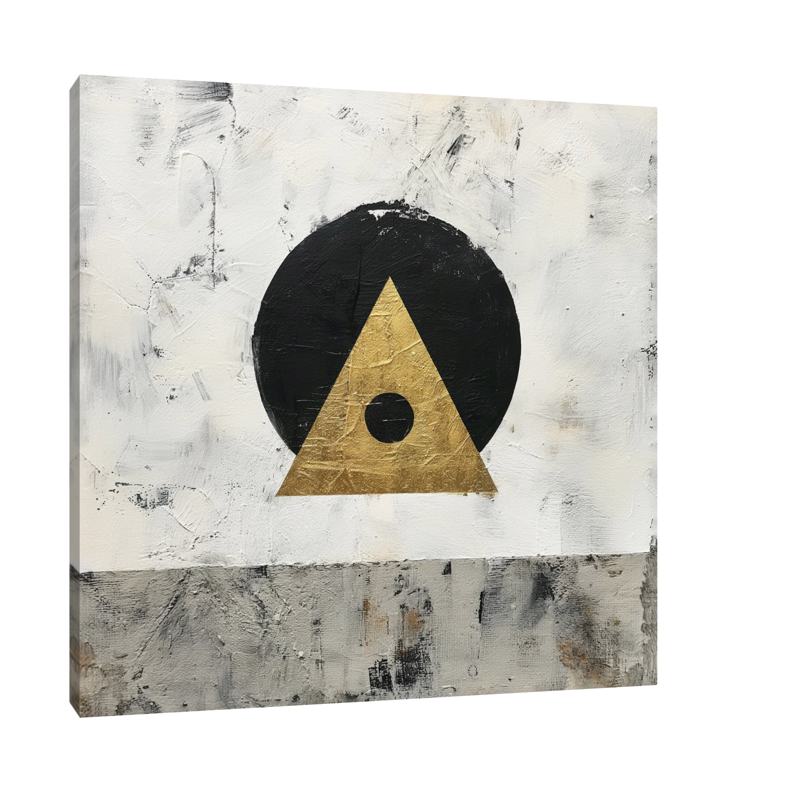 Umetnička slika Triangle na platnu - NS Canvas Shop