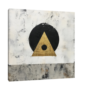 Umetnička slika Triangle na platnu - NS Canvas Shop