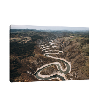 Umetnička slika Uvac II na platnu - NS Canvas Shop