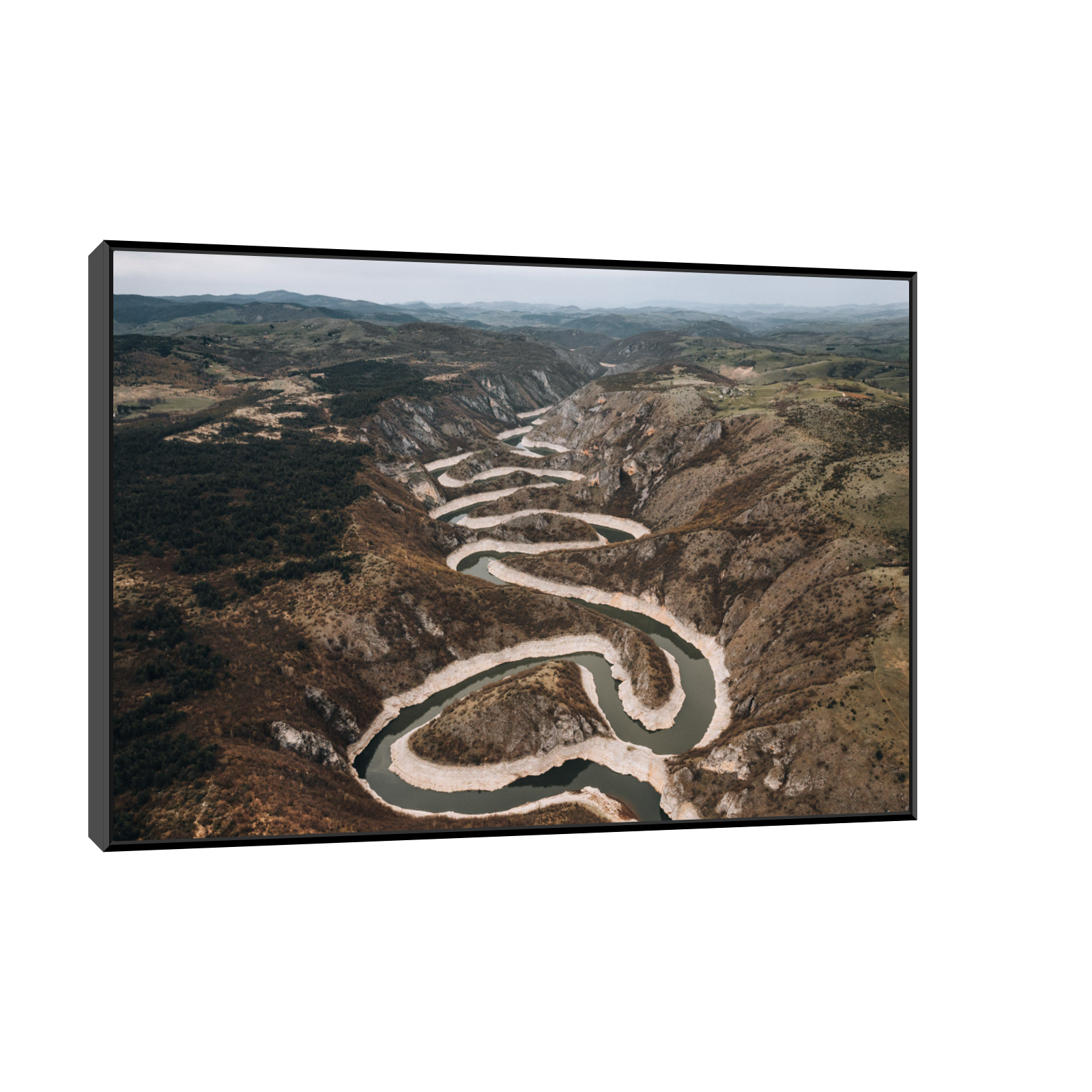 Umetnička slika Uvac II na platnu - NS Canvas Shop