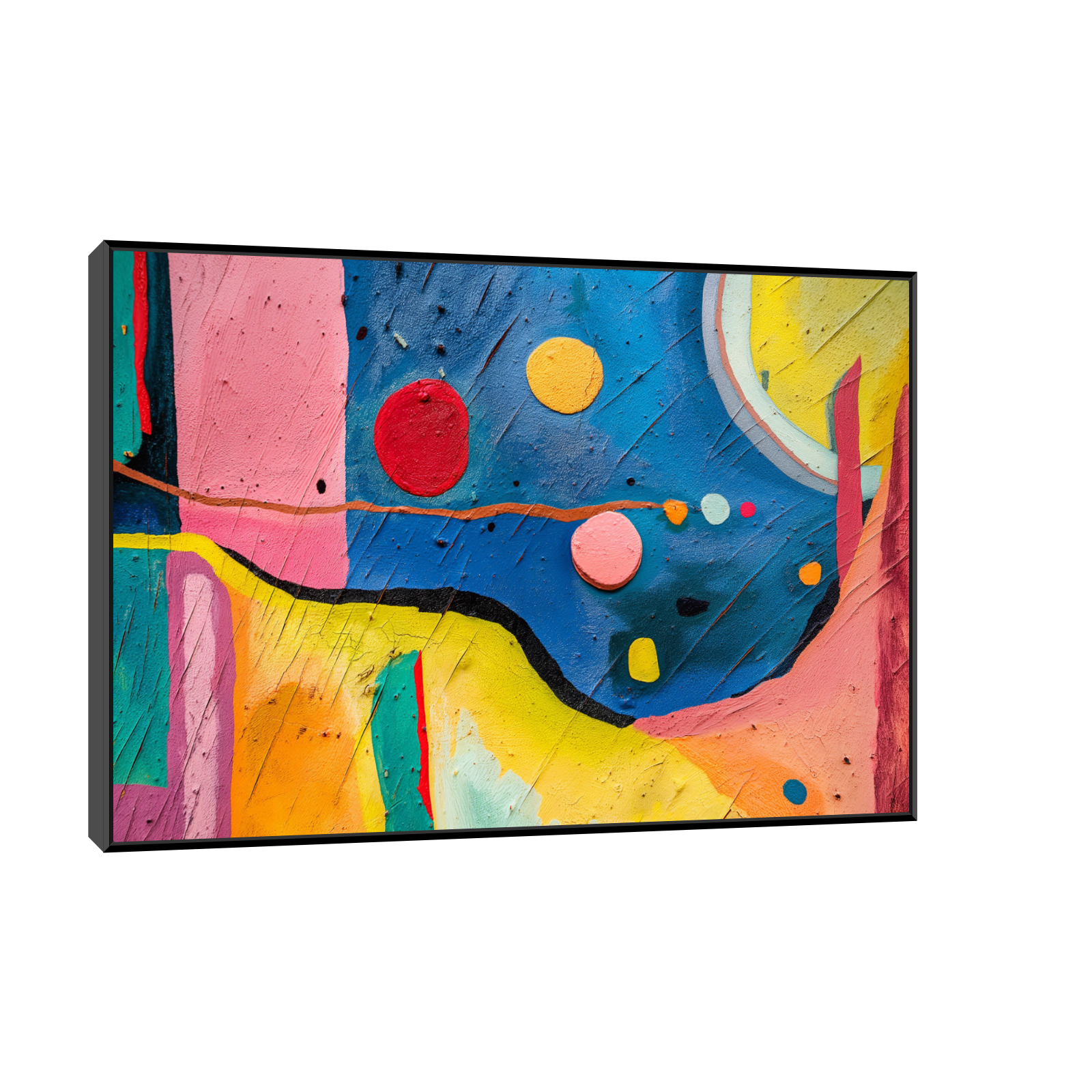 Umetnička slika Vibrantna Vizija na platnu - NS Canvas Shop