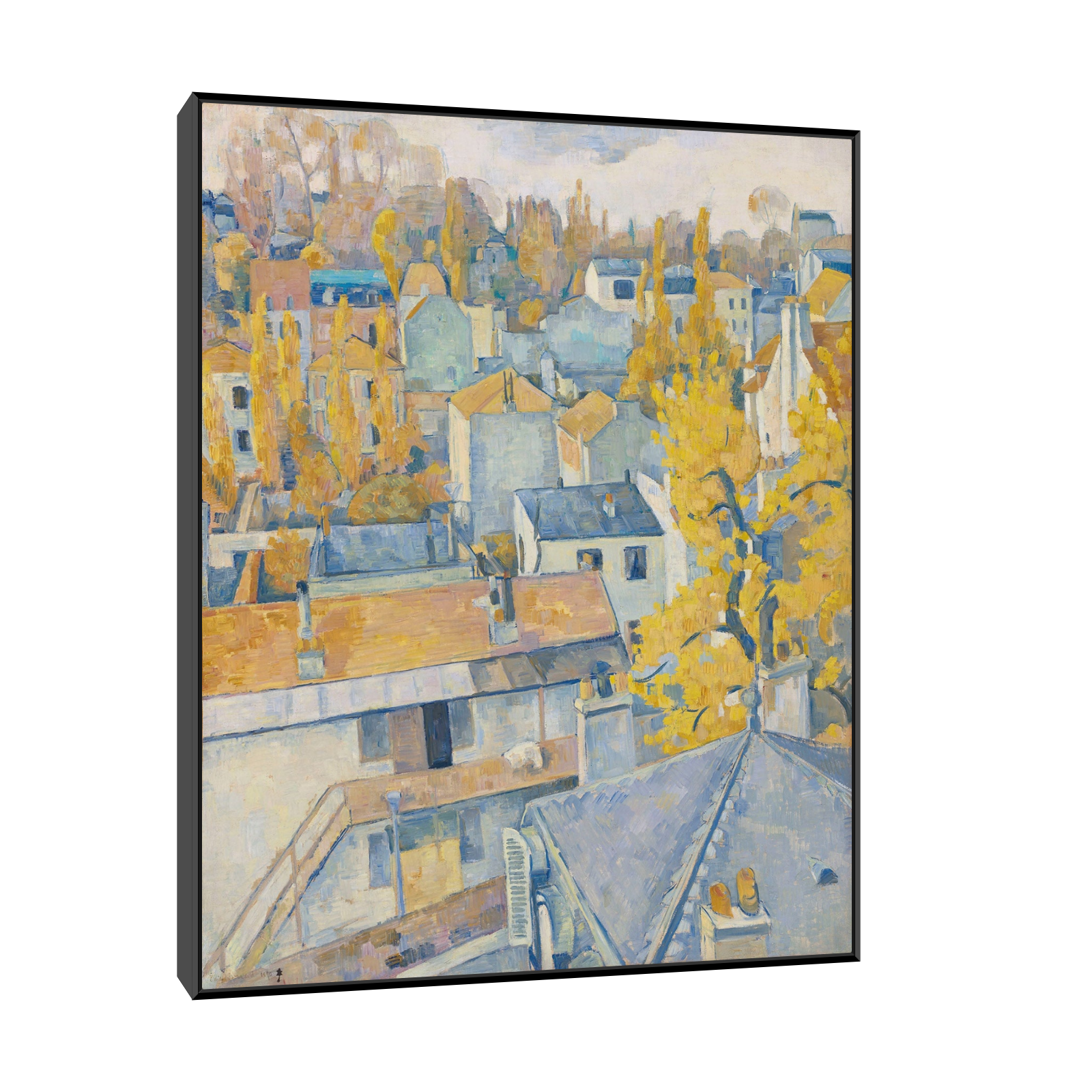 Umetnička slika Vue des toits, Emile Bernard na platnu - NS Canvas Shop