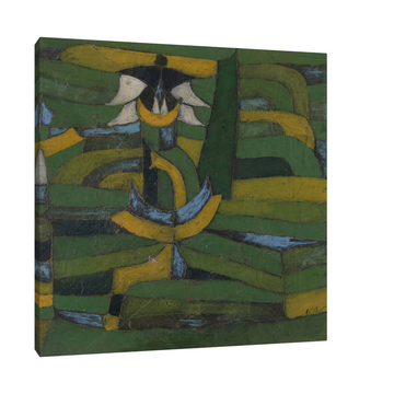 Umetnička slika White Blossom in the Garden, Paul Klee na platnu - NS Canvas Shop