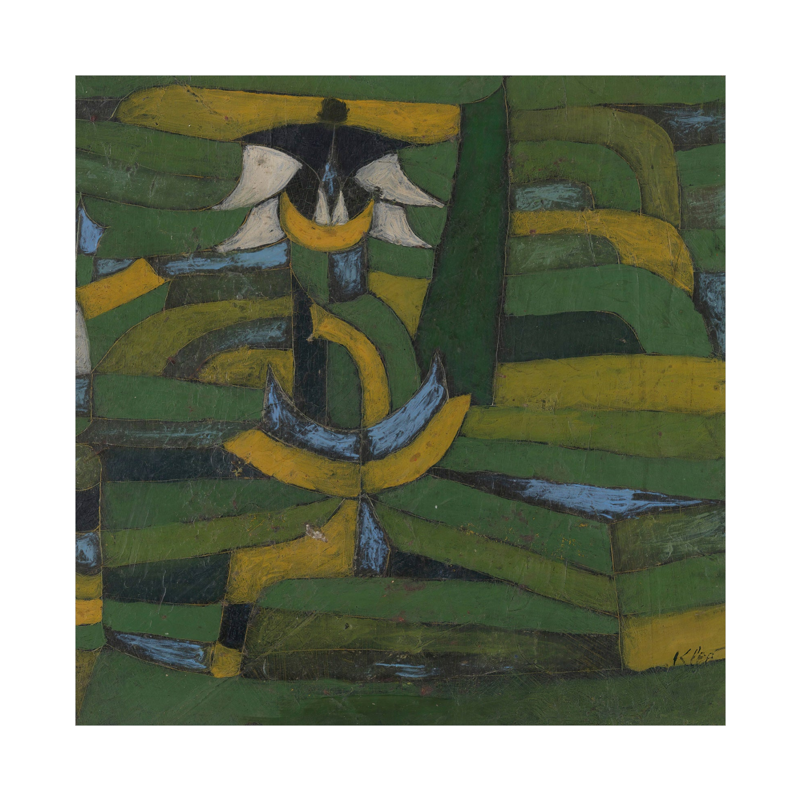 Umetnička slika White Blossom in the Garden, Paul Klee na platnu - NS Canvas Shop