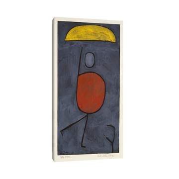 Umetnička slika With an umbrella, Paul Klee na platnu - NS Canvas Shop